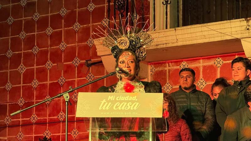 Atlixco inaugura con éxito el Festival Internacional Valle de Catrinas 2025