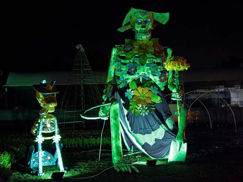 Atlixco inaugura con éxito el Festival Internacional Valle de Catrinas 2025