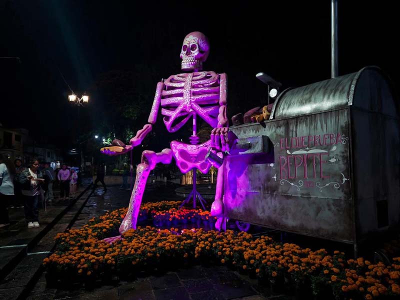 Atlixco inaugura con éxito el Festival Internacional Valle de Catrinas 2025