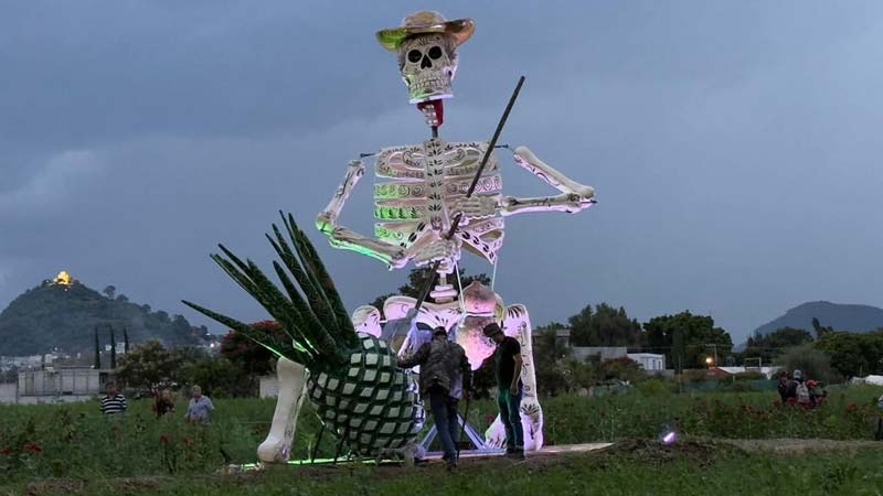 Atlixco inaugura con éxito el Festival Internacional Valle de Catrinas 2025