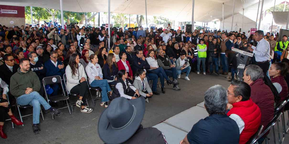 Ayuntamiento acercará trámites a las 17 juntas auxiliares; comenzó en Totimehuacan