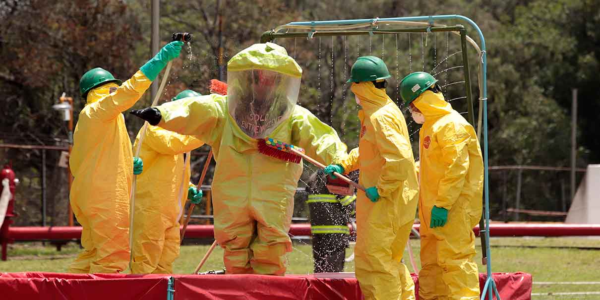 BASF Mexicana realiza simulacro de emergencia química en Puebla