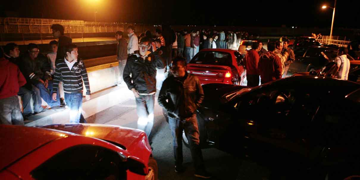 Con videovigilancia serán detenidos quienes participen en arrancones en Puebla