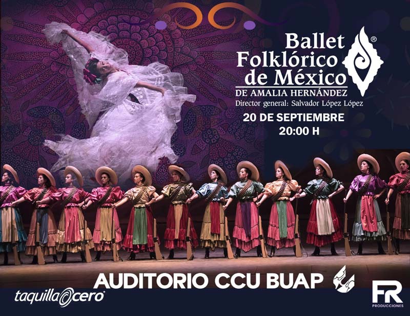 Ballet Folklórico de México de Amalia Hernández: boletos, costos y sedes en Puebla