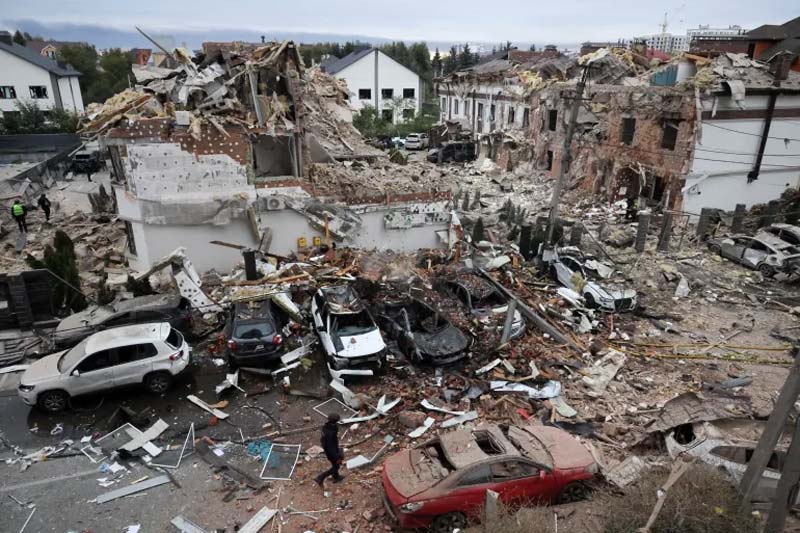 Bombardeos rusos en Ucrania: cientos de drones y decenas de misiles afectan regiones clave