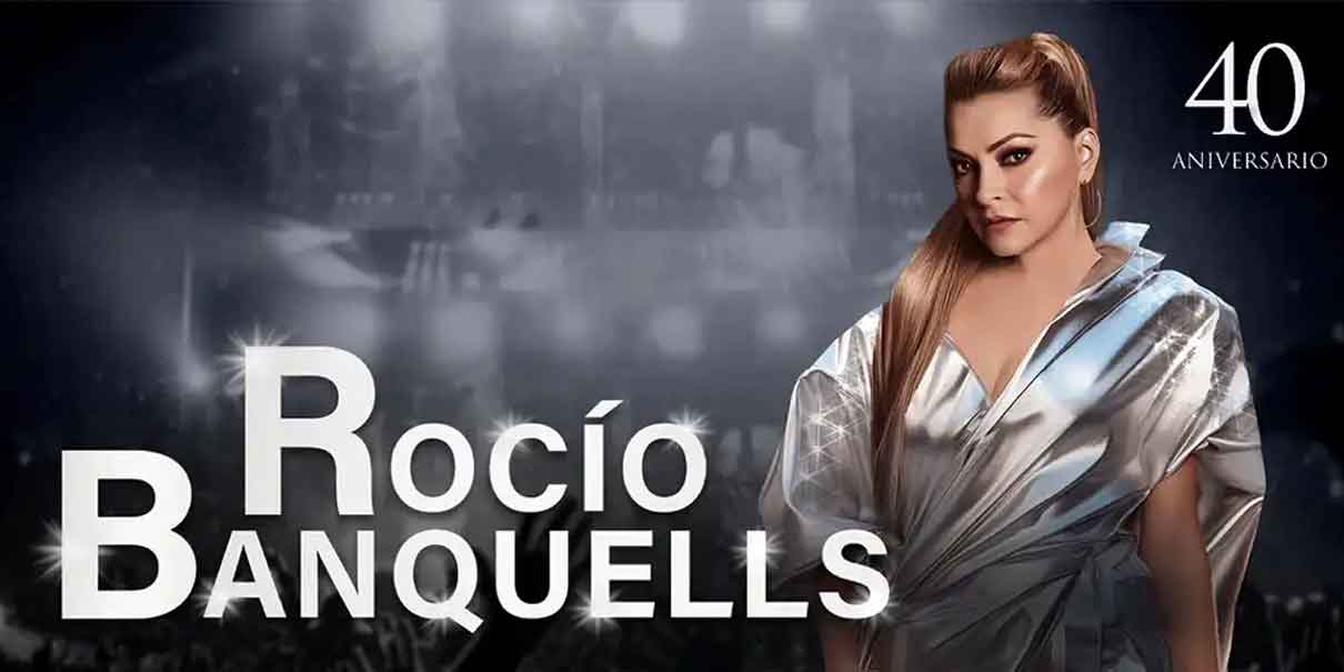 Celebrando 40 años de trayectoria artística llega Rocío Banquells a Puebla
