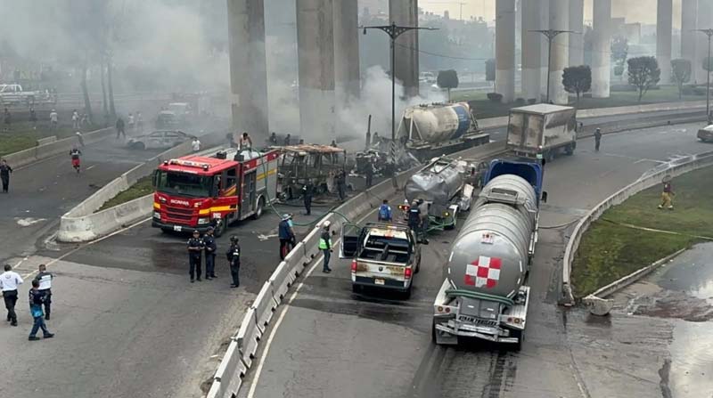 Chofer de pipa muere y cifra de víctimas asciende a 19 en Iztapalapa