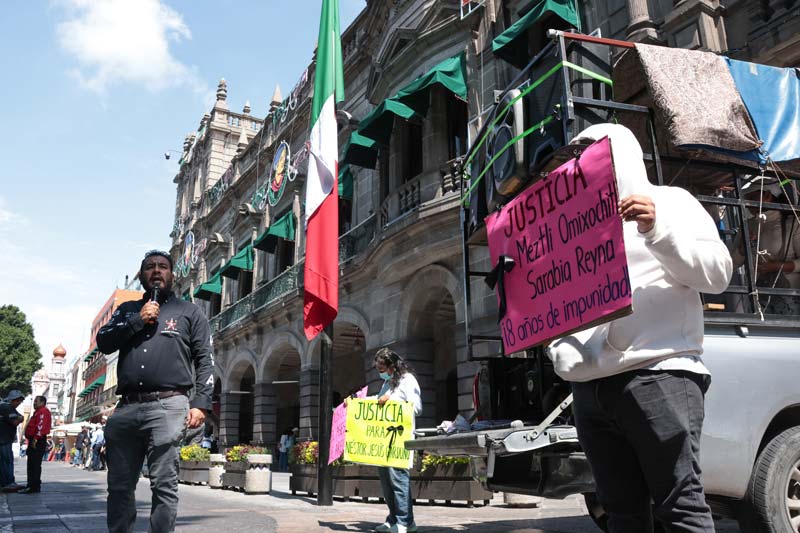 Cierre de calles en la zona de Fiscalía por manifestación de la 28 de Octubre