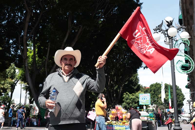 Cierre de calles en la zona de Fiscalía por manifestación de la 28 de Octubre