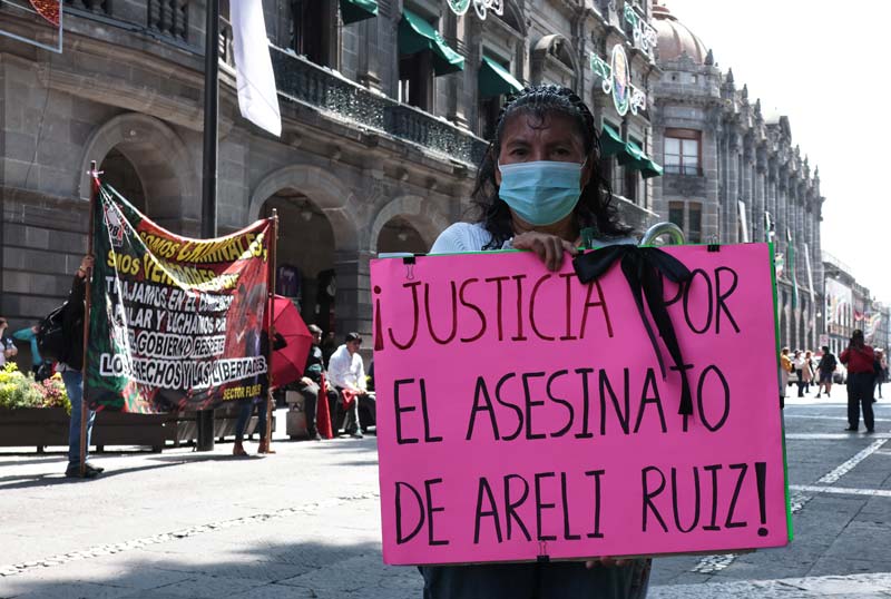 Cierre de calles en la zona de Fiscalía por manifestación de la 28 de Octubre