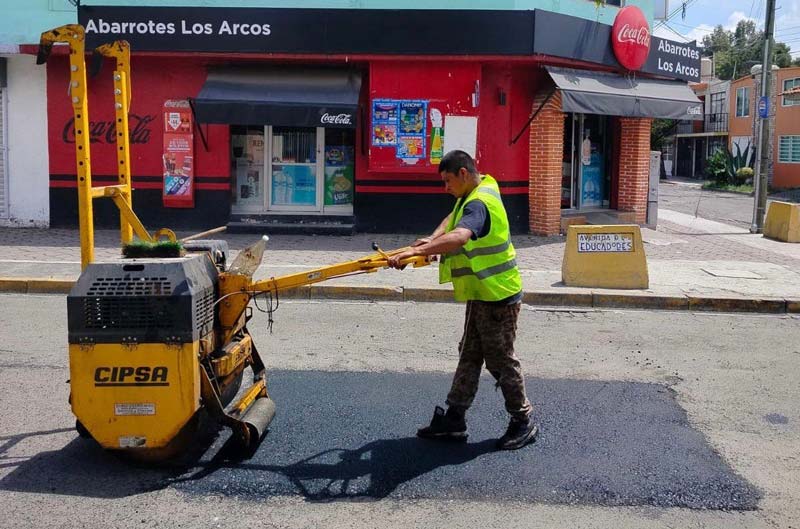 Continúa la Campaña Bacheando Puebla: Estas son las calles atendidas este sábado