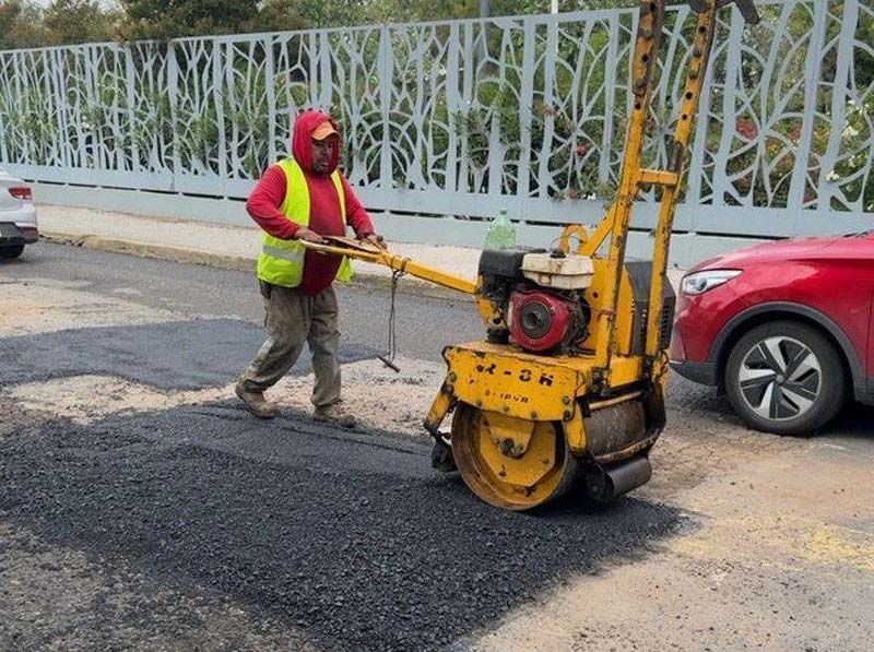 Continúa la Campaña Bacheando Puebla: Estas son las calles atendidas este sábado