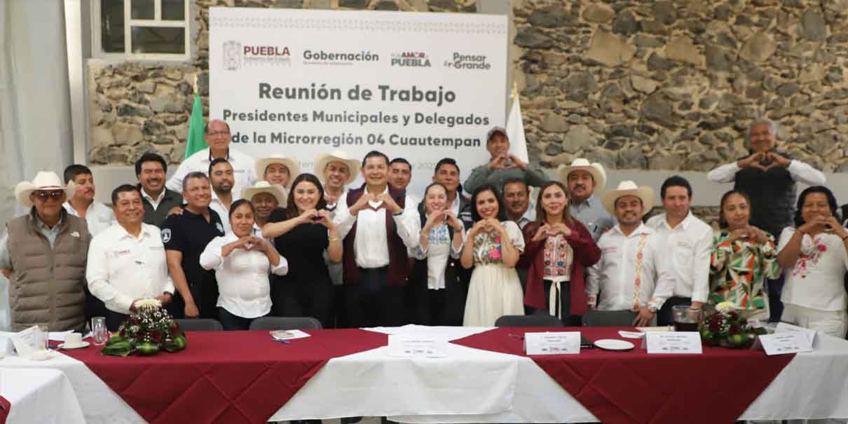 Armenta impulsa el desarrollo productivo y economía circular en zona de Cuautempan