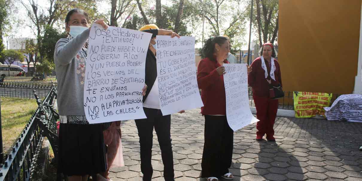 Dan luz verde al cobro de parquímetros a partir de la cuarta hora en Puebla capital