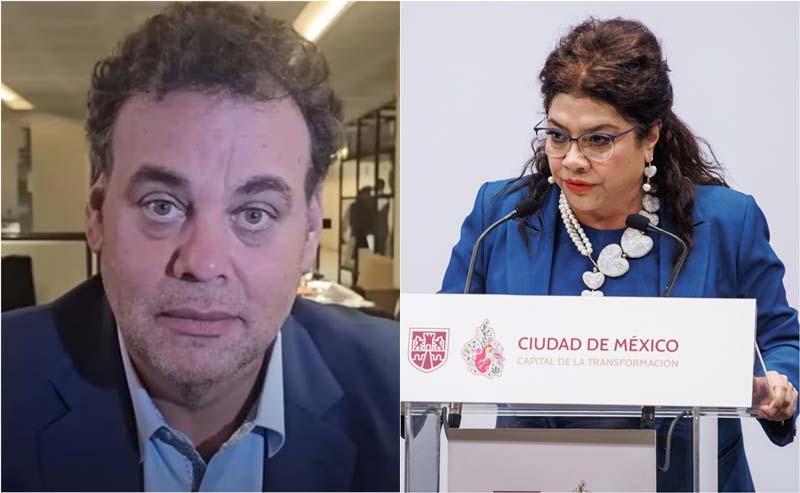 David Faitelson llama irresponsable a Clara Brugada tras caída de atletas en Maratón CDMX 2025