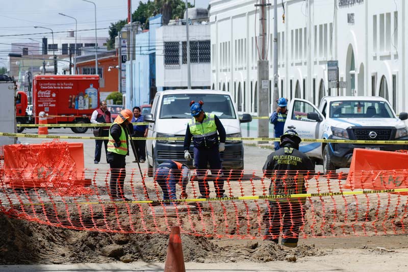 Desalojan a personal de la Secretaría de Finanzas por fuga de gas natural