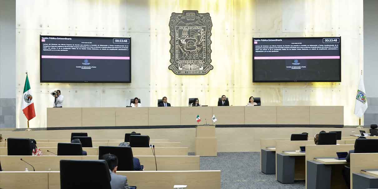 Diputados poblanos tendrían menos recesos para trabajar más