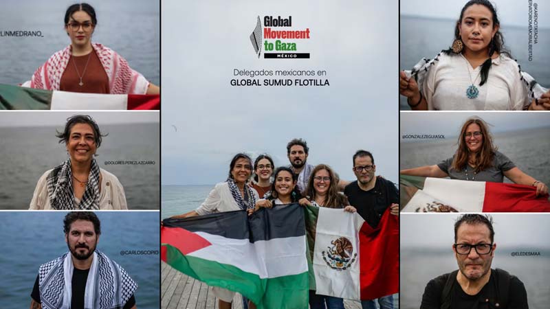 Embajada de Israel confirma repatriación de mexicanos interceptados en flotilla hacia Gaza