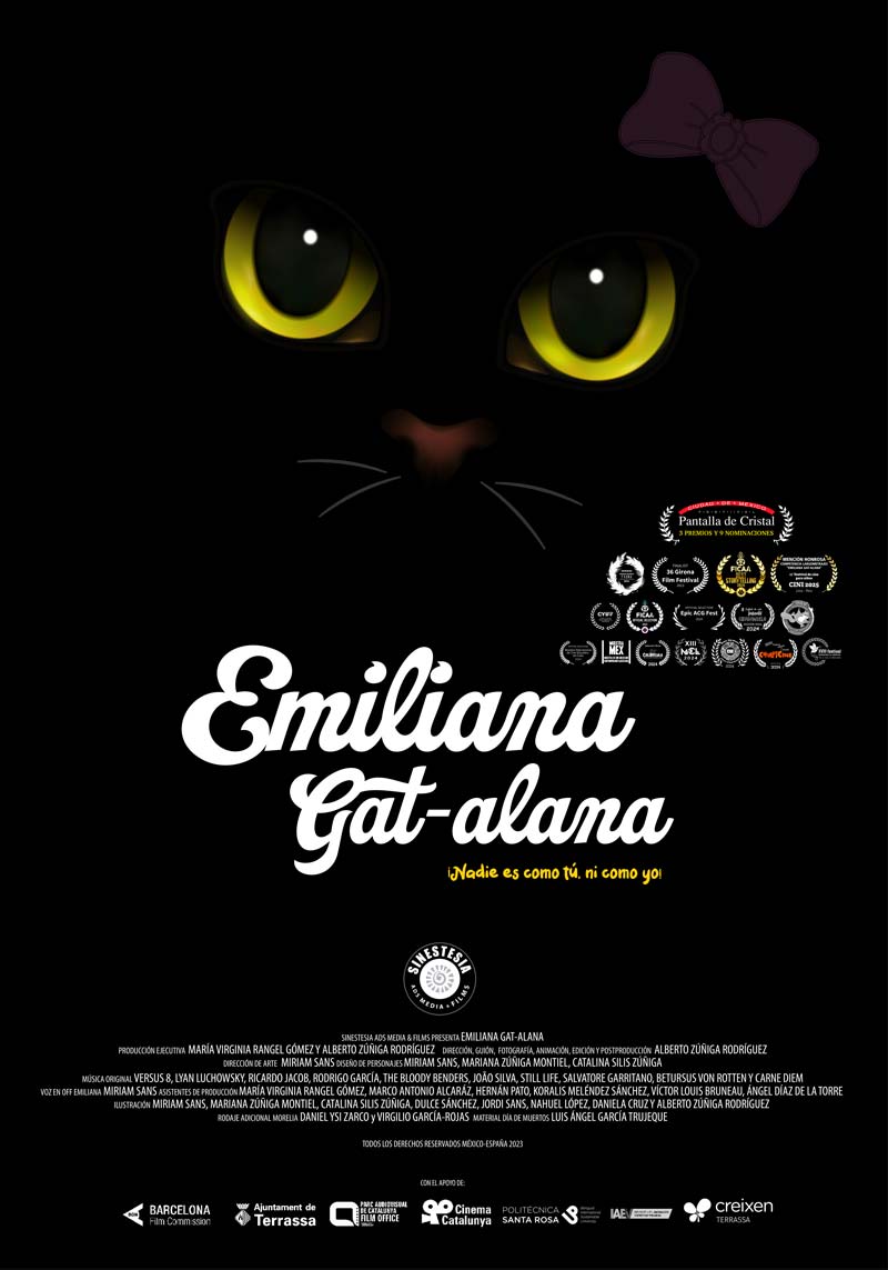 Amor, identidad y diversidad: llega a México Emiliana Gat-alana, el documental infantil transmedia