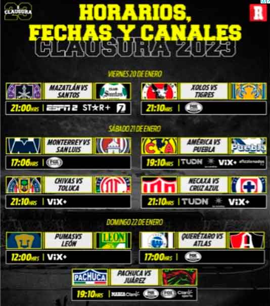 Este sábado América vs La Franja a las 7 de la noche en el Estadio Azteca