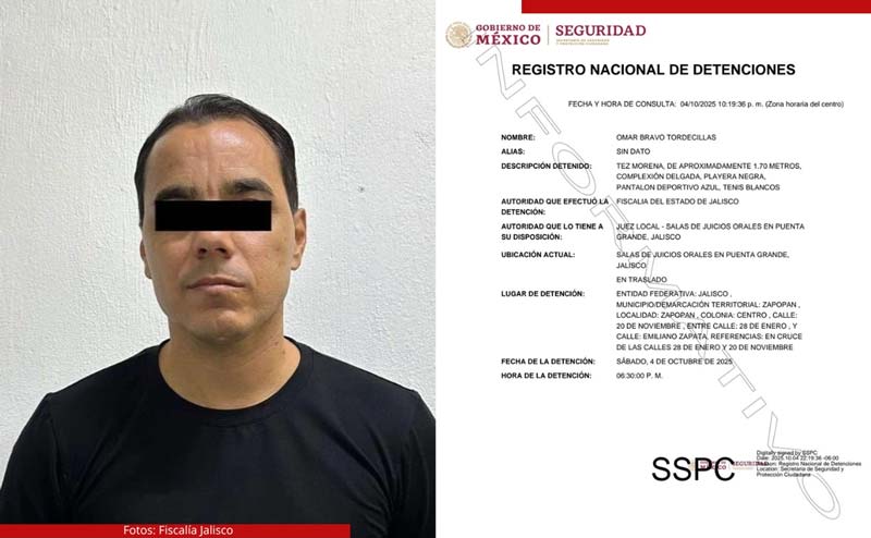 Ex Chivas Omar Bravo ingresa a Puente Grande por caso de abuso sexual infantil