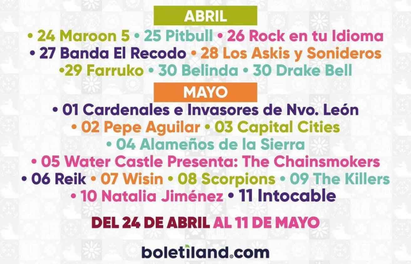 Feria de Puebla, carteleras completas del Palenque y Teatro del Pueblo