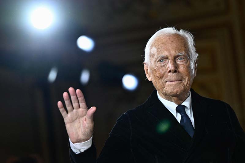 Giorgio Armani, icono del lujo y Hollywood, fallece a los 91 años