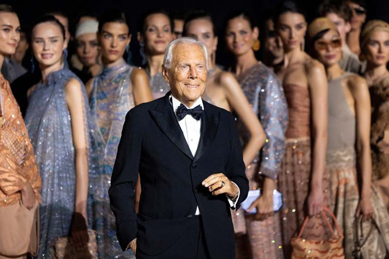 Giorgio Armani, icono del lujo y Hollywood, fallece a los 91 años