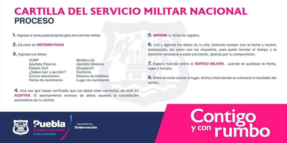 Jóvenes nacidos en 2005 ya pueden tramitar la Cartilla del Servicio Militar