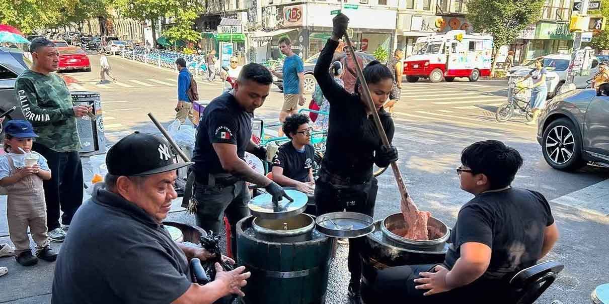 Las nieves de garrafa de la familia Cortés conquistan Brooklyn