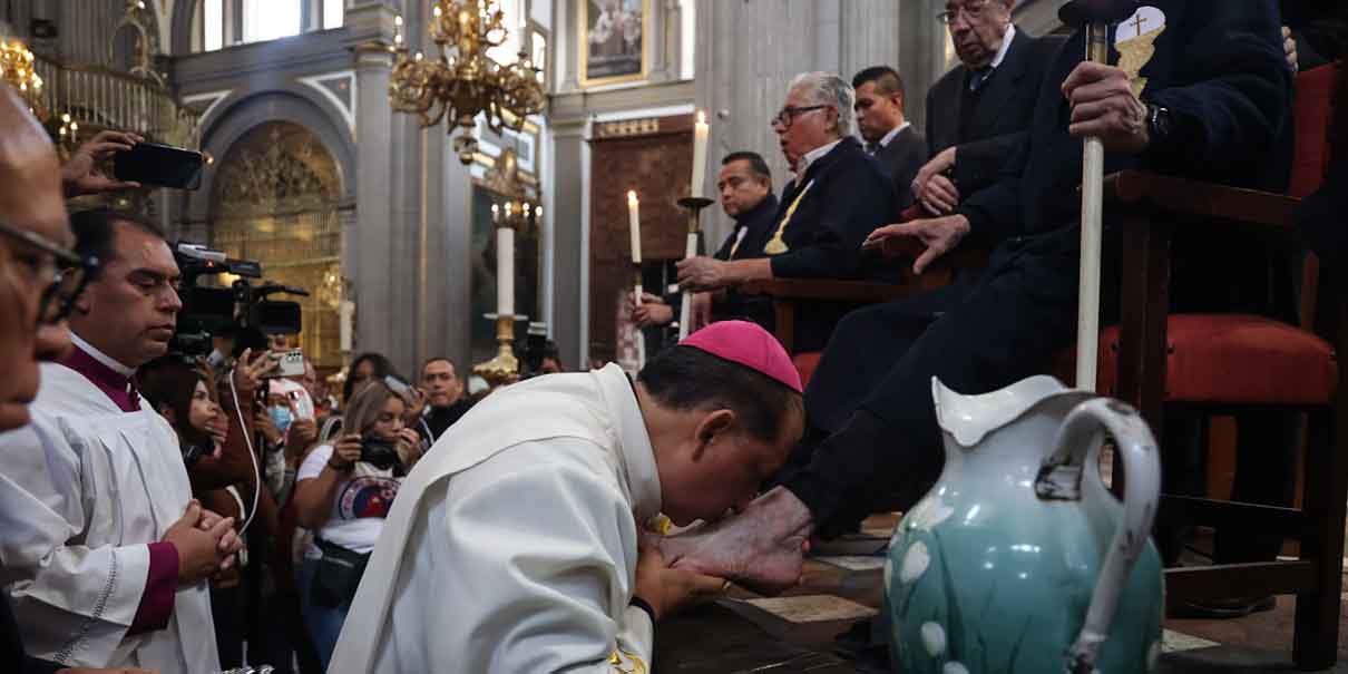 Lavatorio de pies y la Visita de las 7 casas este JUEVES SANTO