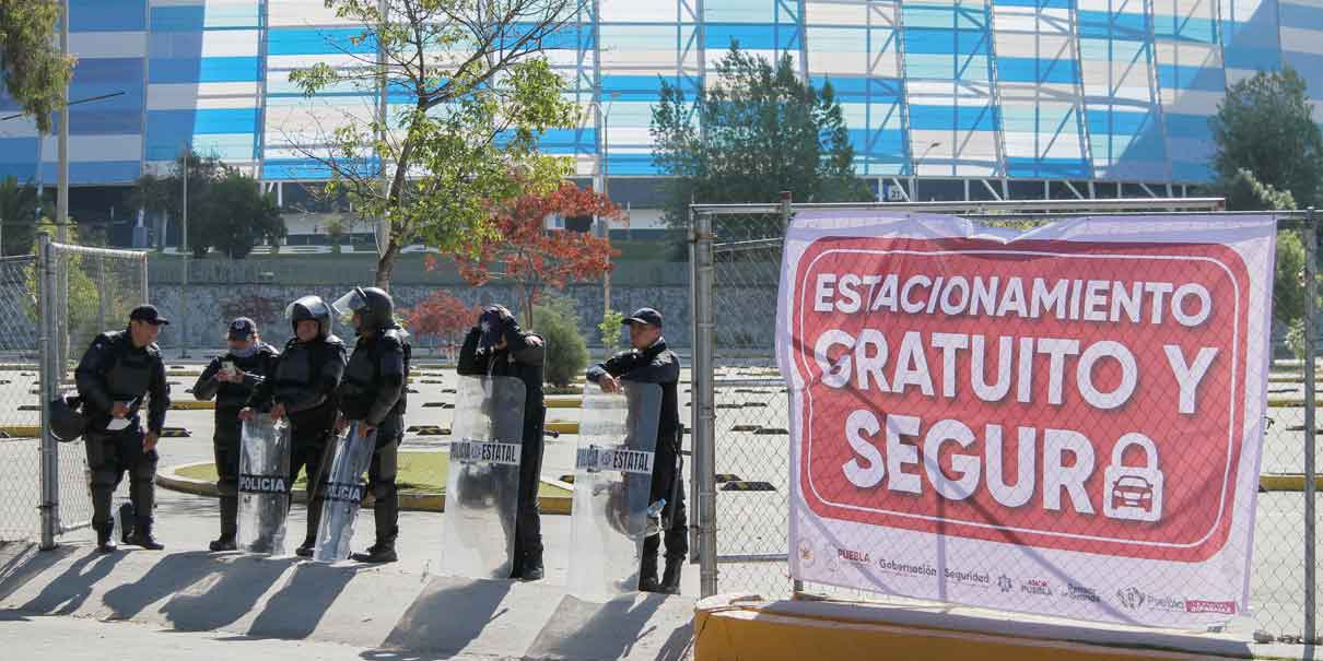 Estacionamiento del Estadio Cuauhtémoc será libre de costo, garantizan autoridades