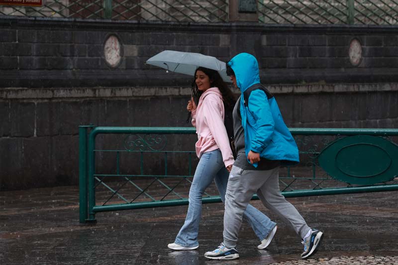 Se esperan lluvias con tormenta eléctrica por la tarde en Puebla