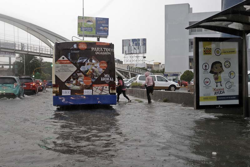 Lluvias en Puebla provocan afectaciones y desbordamiento del Río Atoyac