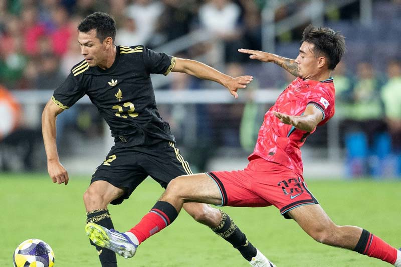 México rescata empate ante Corea con gol de Giménez
