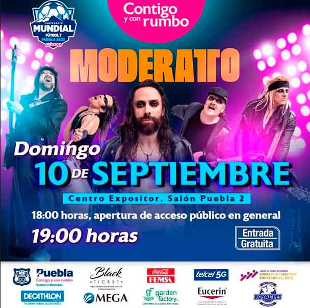 Música, danza, teatro y Moderatto en concierto para final del mundial de fut 7