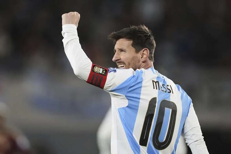 Messi lidera victoria de Argentina 3-0 sobre Venezuela