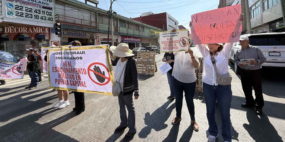Micalco acusa al Ayuntamiento de Puebla de imponer Parquímetros sin consenso vecinal