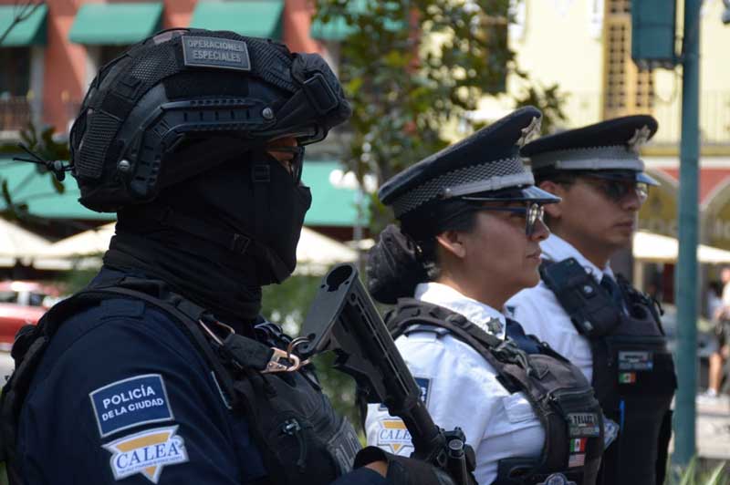 Mil 100 policías y unidades especiales cubrirán Fiestas Patrias 2025 en Puebla