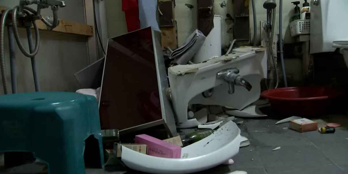 Misiles surcoreanos caen por error