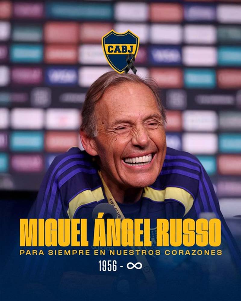 Muere Miguel Ángel Russo, director técnico de Boca Juniors y ex Morelia