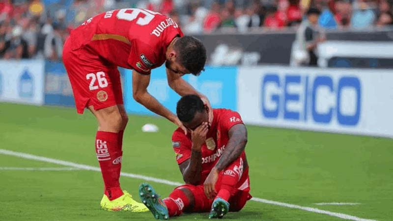 Lesión de Helinho