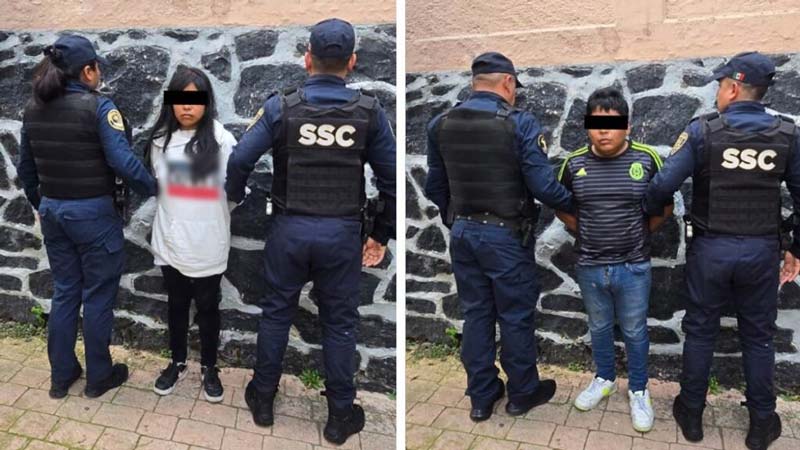 Pareja detenida tras abandonar a bebé de 4 meses en Tacubaya, CDMX