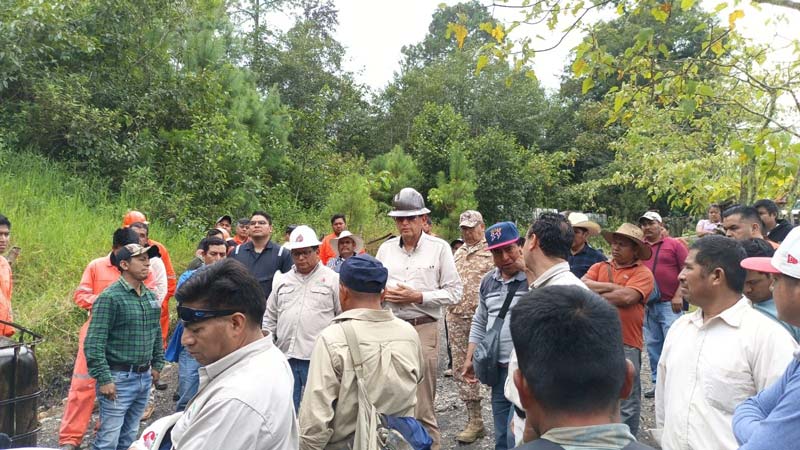Pemex activó protocolo en Cuaxicala, Huauchinango, para contener derrame