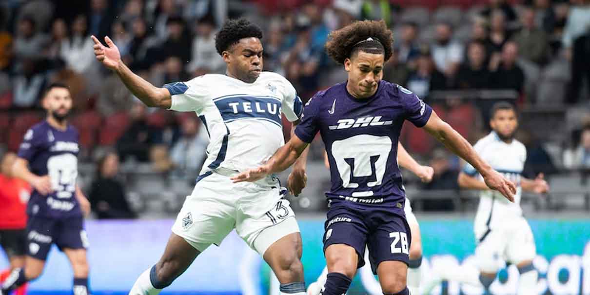 Pumas rescató un empate 1-1 en Vancouver con golazo de Carrasquilla en los últimos minutos