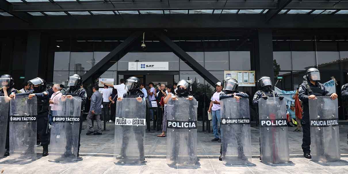 SAT protesta