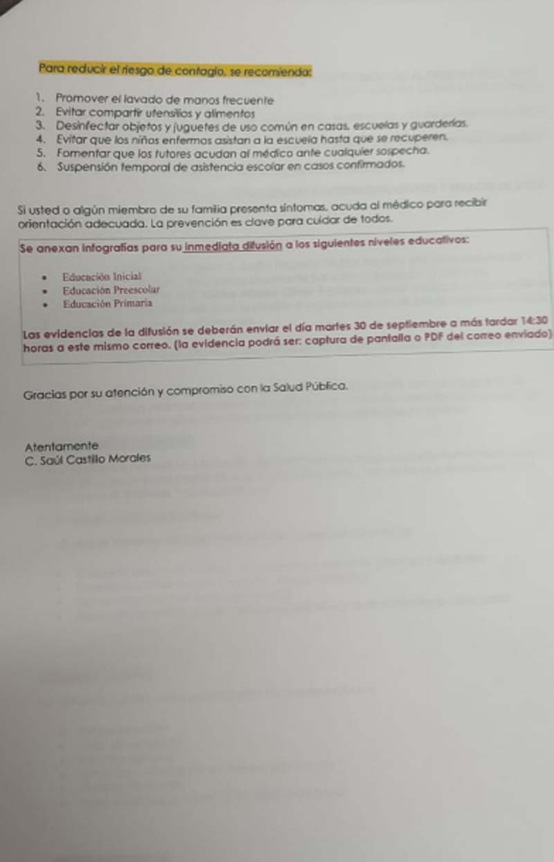 Escuelas de Chalchicomula y Tlachichuca registran contagios de virus Coxsackie, confirma SEP Puebla