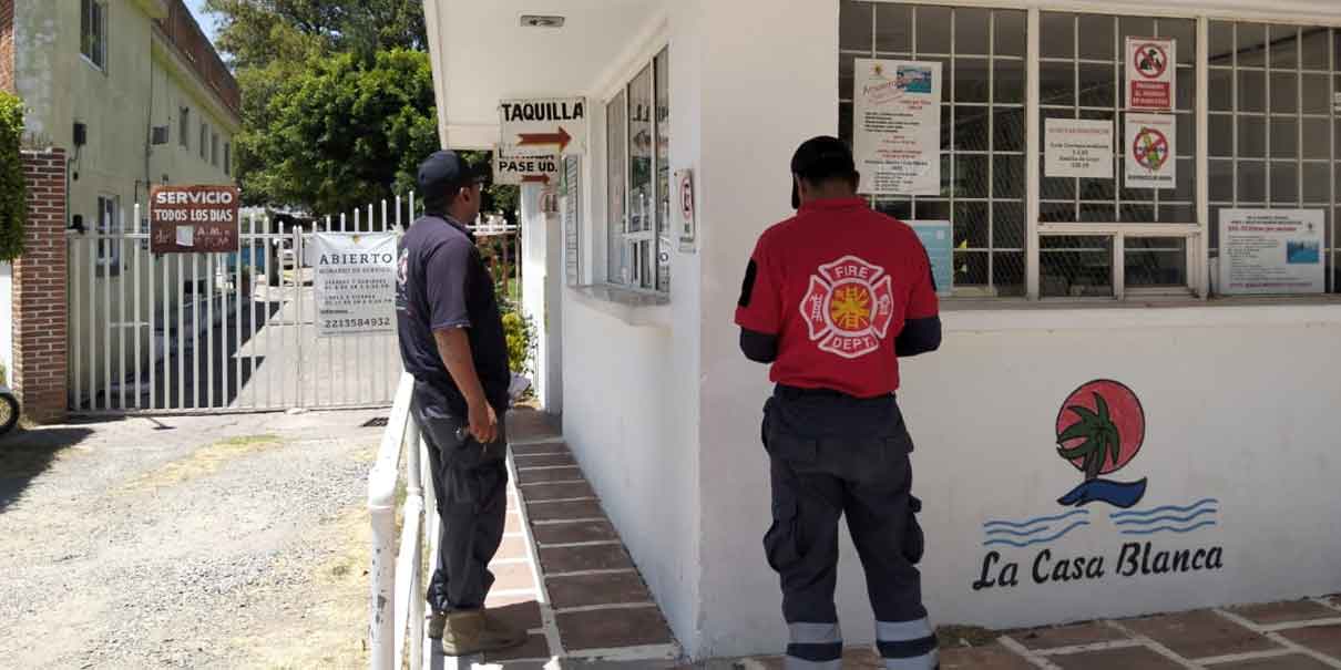 Protección Civil de San Pedro Cholula supervisa balnearios durante Semana Santa