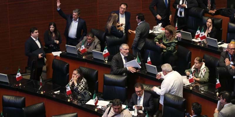 Senado envía a Cámara de Diputados reforma a Ley de Amparo con retroactividad en juicios