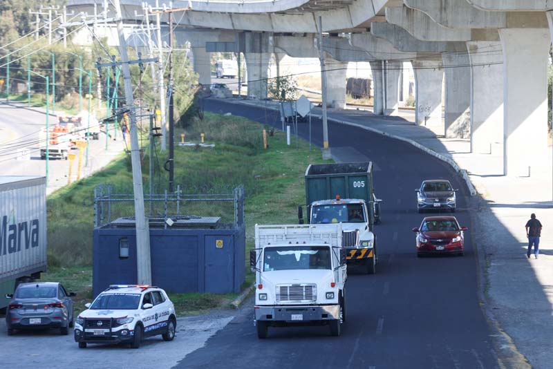 Cámaras de seguridad y cierre de accesos buscan reducir delitos en autopista México-Puebla